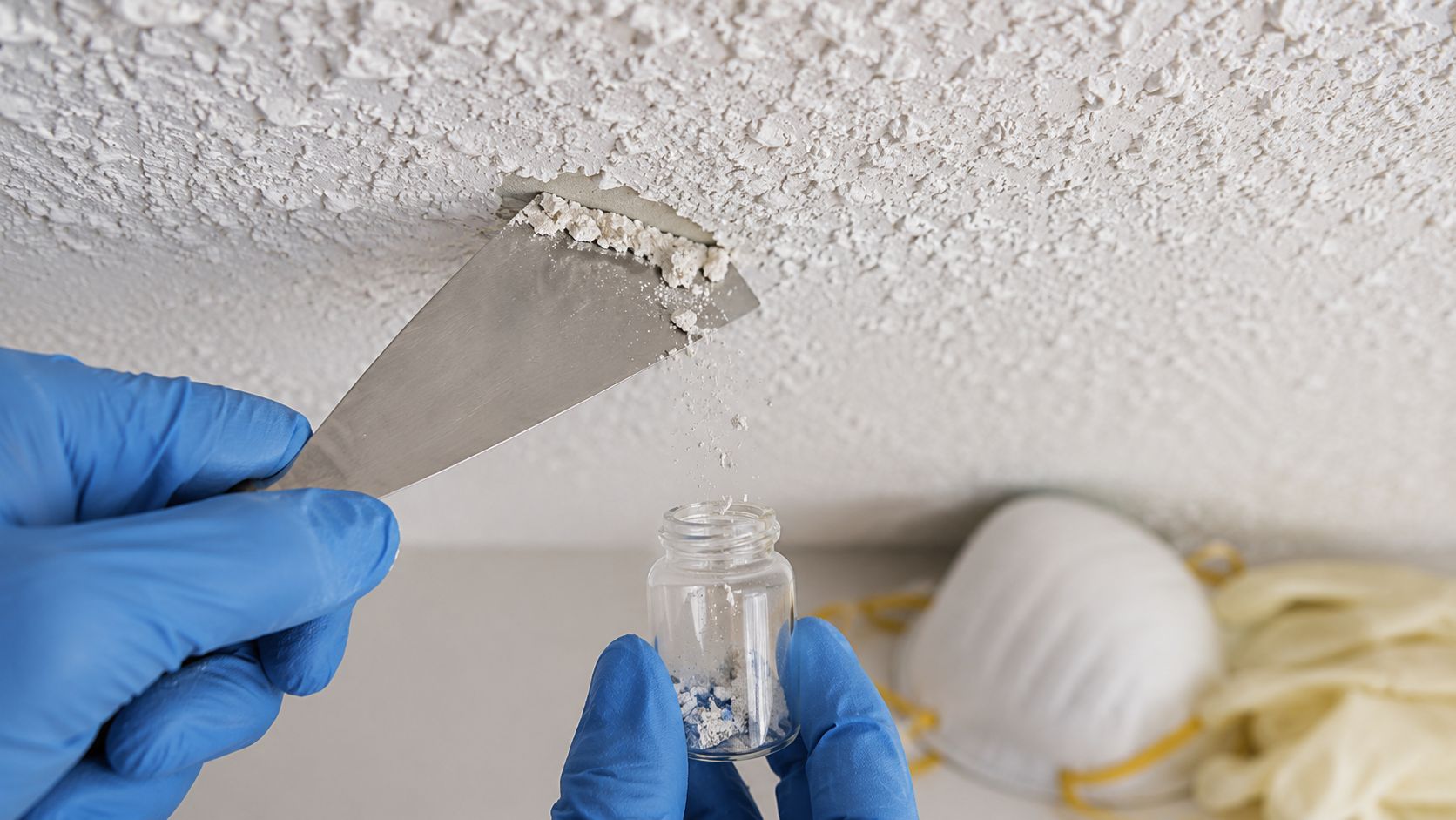 You are currently viewing Popcorn Ceiling Asbestos: A Homeowner Testing Guide
